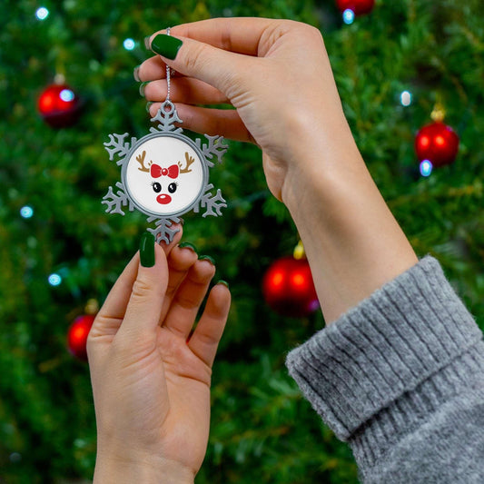 Pewter Snowflake Ornament - Mark's Mizfitz
